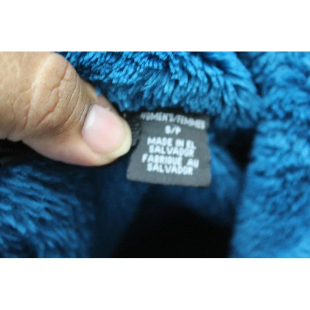 Mountain Hardwear Fleece Jacket Women Small Blue Excellent Polartec Monkey Woman
